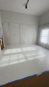 white minimalist flooring martinez, ca photography studio